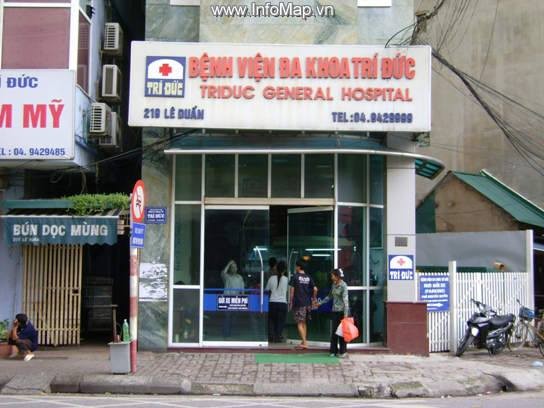 Bệnh viện Đa khoa Trí Đức ở 219 - Lê Duẩn, Hà Nội