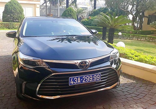  Xe Toyota do doanh nghiệp tặng Đà Nẵng, nay đã được thành phố trả lại . Ảnh: N.Đ