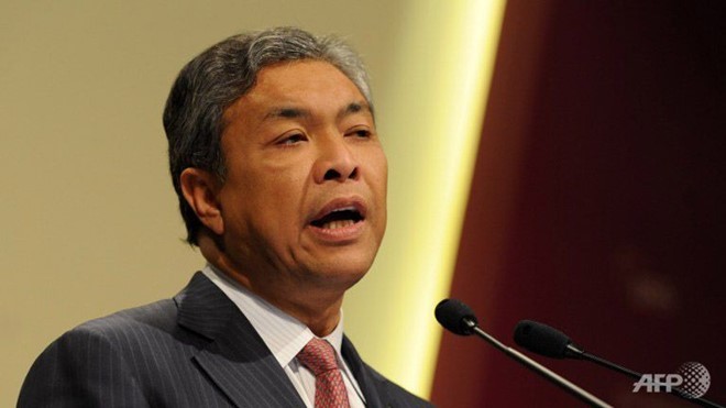 Phó thủ tướng Malaysia Ahmad Zahid Hamidi.