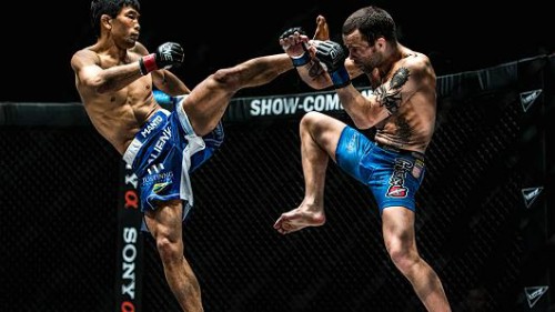 Một trận đấu của ONE FC.