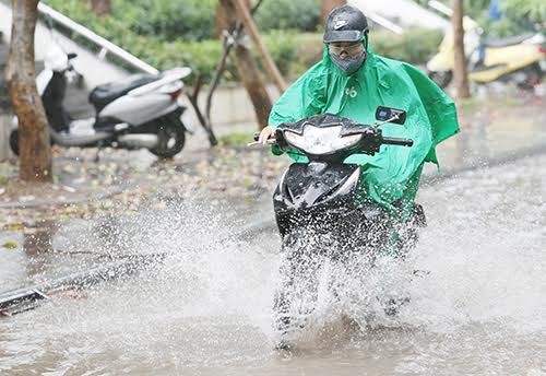 Mưa to có thể gây tình trạng ngập úng cục bộ ở miền Bắc những ngày tới.