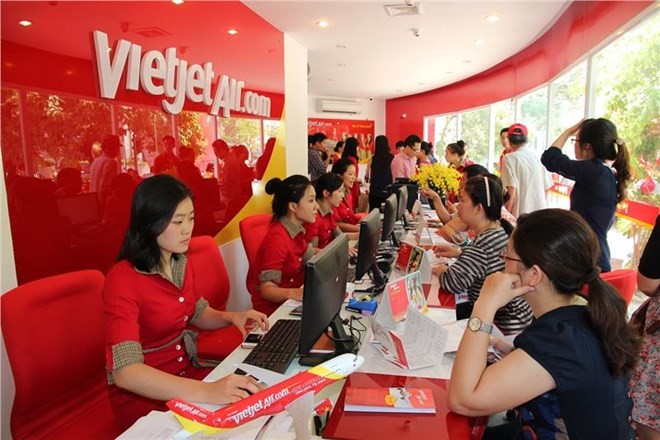 Hàng hàng không Vietjet (Nguồn: NDH)