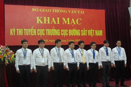 Việc tổ chức thi tuyển các chức danh lãnh đạo từng được Bộ GTVT thực hiện.