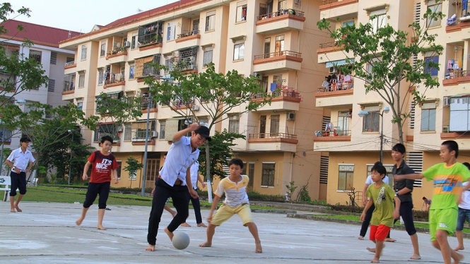 Một khu chung cư tại quận Sơn Trà, Đà Nẵng.