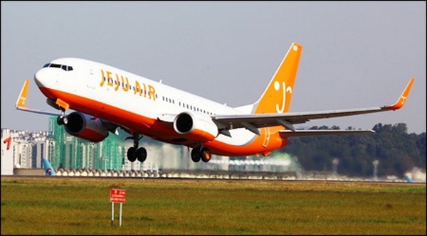 Máy bay của hãng Jeju Air. (Nguồn: koreatimes.co.kr)