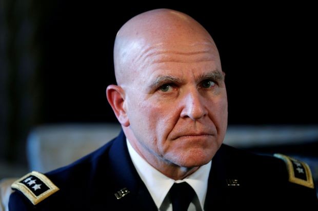 Cố vấn An ninh quốc gia Mỹ H.R. McMaster. (Ảnh: Reuters)