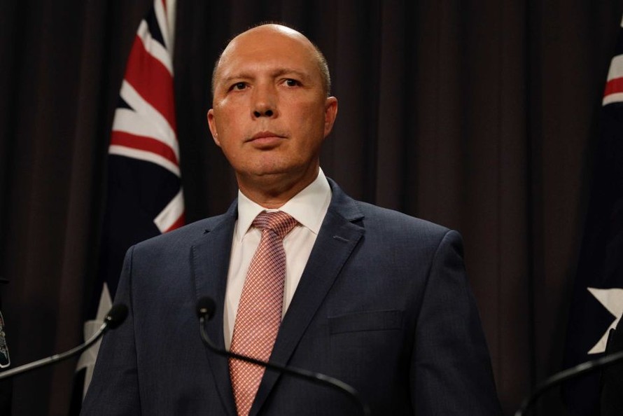 Bộ trưởng Nội vụ Úc Peter Dutton.