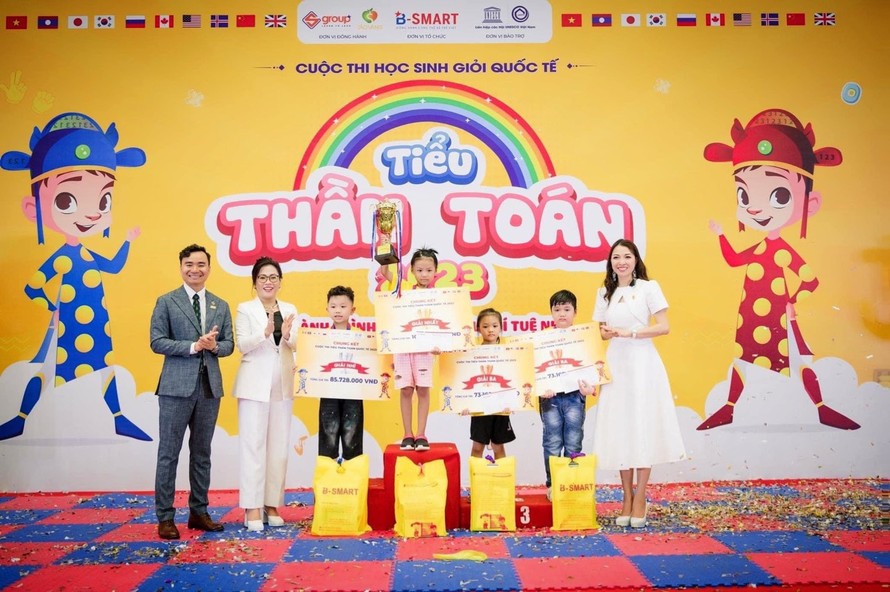 Cuộc thi HS giỏi Toán tư duy B-Smart: Sân chơi trí tuệ 'Tiểu thần toán' mùa thứ 5 