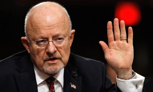 Giám đốc Tình báo Quốc gia Mỹ James Clapper. Ảnh: Snopes