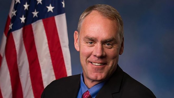 Hạ nghị sĩ đảng Cộng hòa bang Motana, Ryan Zinke. Ảnh: Hạ viện Mỹ. 