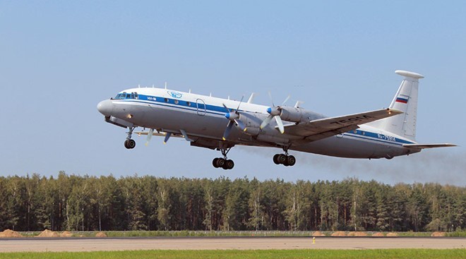 Một máy bay Ilyushin IL-18. Ảnh: Sputnik. 