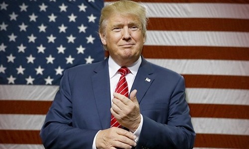 Tổng thống đắc cử Mỹ Donald Trump.