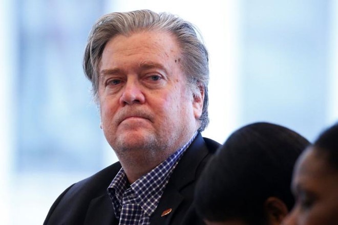 Cố vấn cấp cao tại Nhà Trắng Steve Bannon. Ảnh: Reuters.