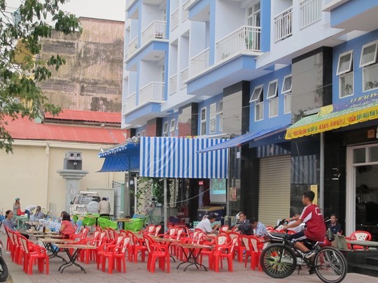 Nơi xảy ra vụ chém rớt tay.