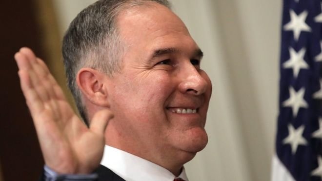 Các nhà phê bình lo sợ ông Pruitt sẽ lãnh đạm trước các mối đe dọa từ biến đổi khí hậu - Ảnh: Reuters