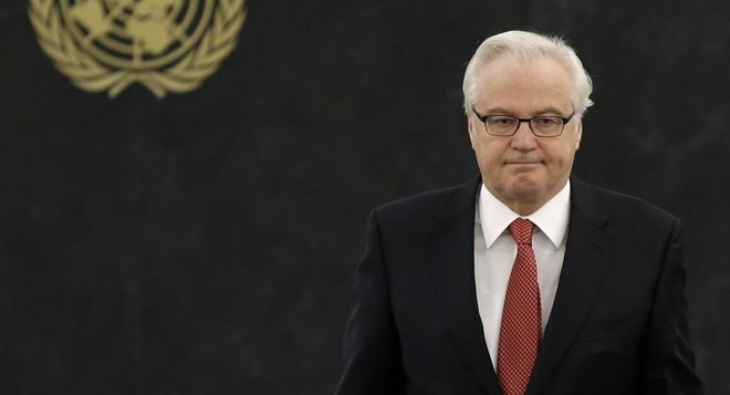 Đại sứ Vitaly Churkin. Ảnh: Sputnik.