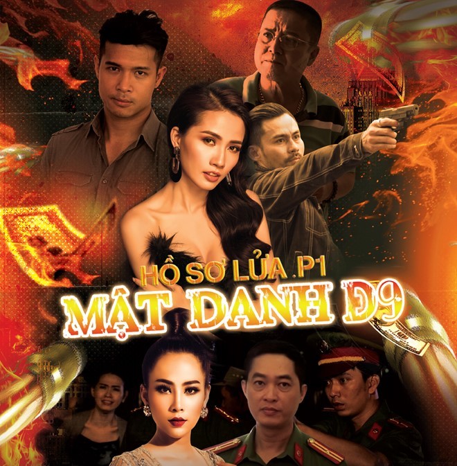 Poster phim mang màu sắc u ám, phù hợp với thể loại hình sự.