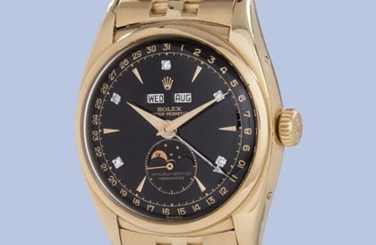 Chiếc Rolex Reference 6062 của vua Bảo Đại.