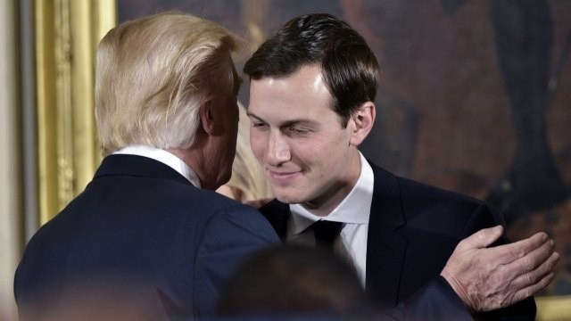 Báo chí phương Tây nhận định Kushner đang là người được Tổng thống Trump lắng nghe trong các vấn đề đối ngoại. Ảnh: AFP.