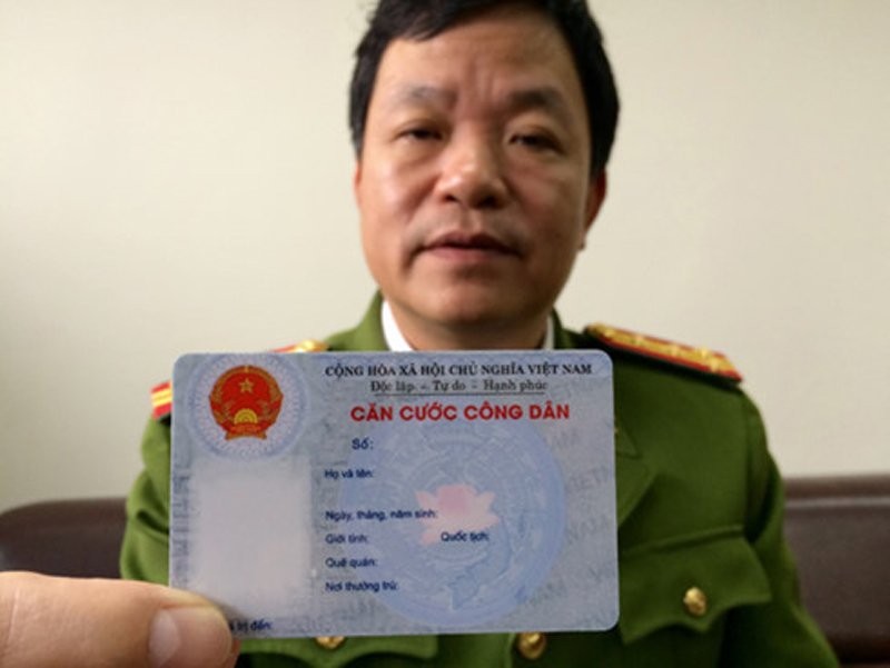 Phôi Thẻ căn cước công dân