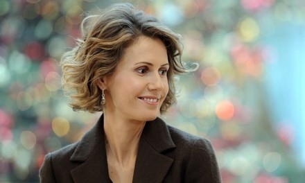 Đệ nhất phu nhân Syria Asma al-Assad. Ảnh: AFP