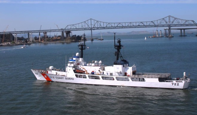 Tàu tuần tra USCGC Morgenthau của Tuần duyên Mỹ. Ảnh: Flickr/Tuần duyên Mỹ.