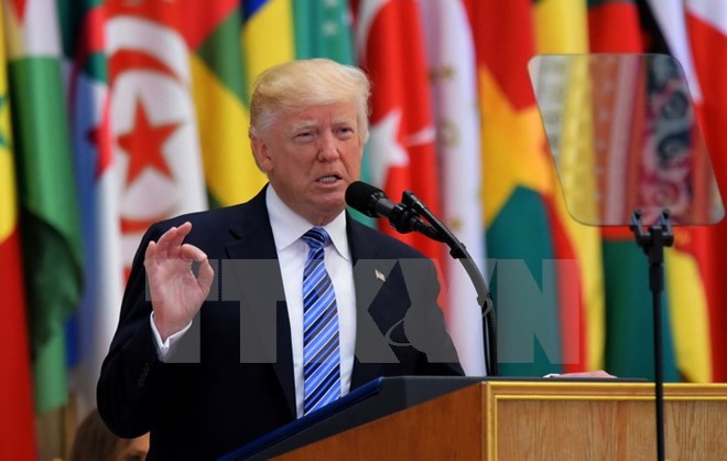 Tổng thống Mỹ Donald Trump. 