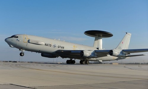 Phi cơ AWACS của NATO. Ảnh: Aviationist.