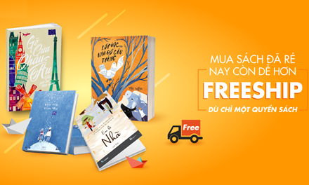 Freeship dù chỉ mua một cuốn sách