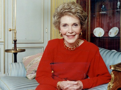 Cố Đệ nhất Phu nhân Mỹ Nancy Reagan. Ảnh: highlighthollywood.