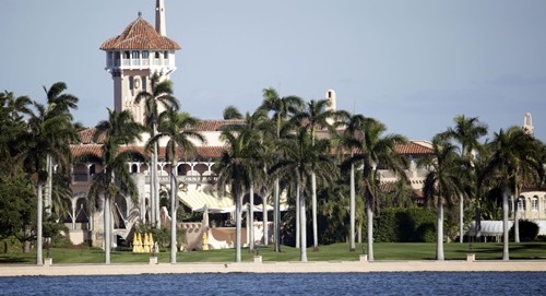 Khu nghỉ dưỡng Mar-a-Lago. Ảnh: AP.