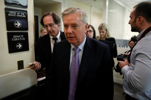 Thượng nghị sĩ Lindsey Graham - Ảnh: Reuters