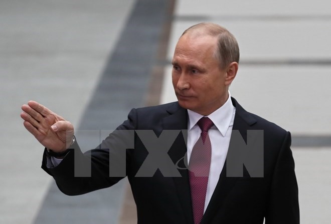 Tổng thống Nga Vladimir Putin. (Nguồn: EPA/TTXVN)