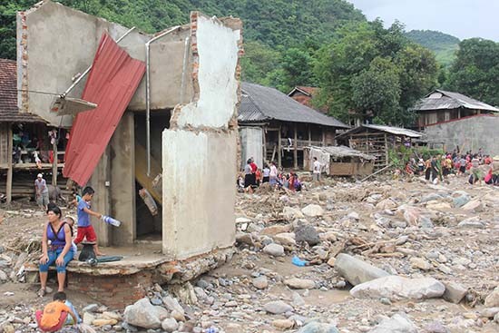 Sơn La và Yên Bái khắc phục hậu quả sau lũ