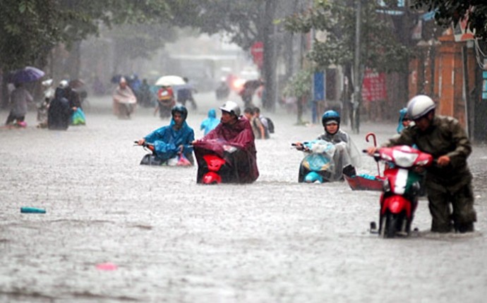 Thời tiết ngày 19/8: Mưa lớn khắp Tây Nguyên và Nam Bộ