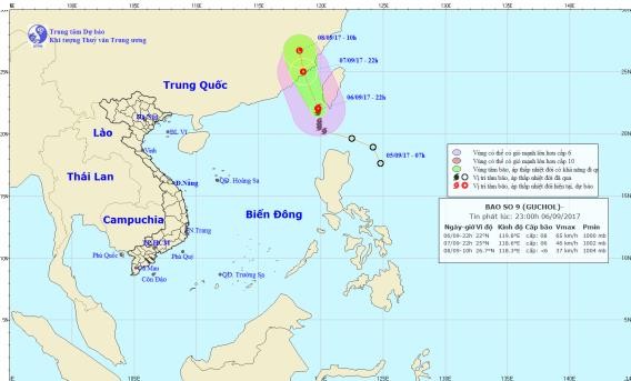 Thời tiết ngày 7/9: Mưa lớn diện rộng toàn Bắc Bộ, bão số 9 đổ bộ vào Trung Quốc