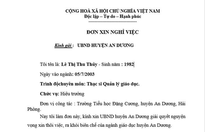 Hiệu trưởng xin ra khỏi ngành sau khi bị tố lạm thu đầu năm học