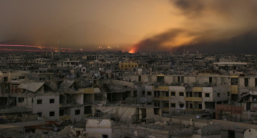 Quân đội Syria phát hiện một khu một tập thể tại Đông Ghouta