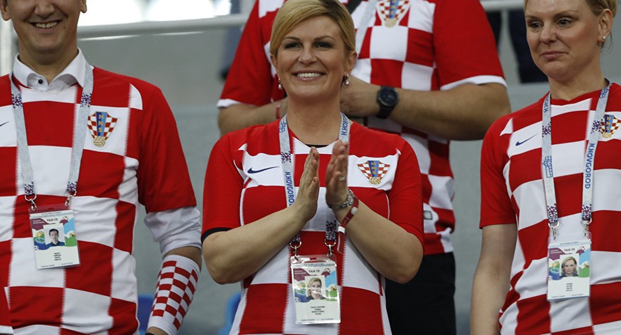 Tổng thống Croatia Kolinda Grabar-Kitarovic.