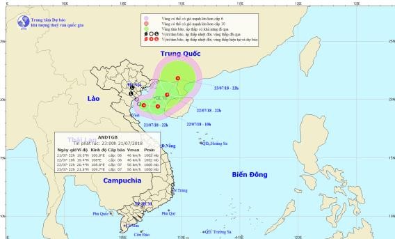 Bắc Bộ và Bắc Trung Bộ tiếp tục có mưa to do hoàn lưu của ATNĐ