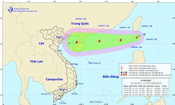 Siêu bão nối tiếp ATNĐ kéo vào biển Đông 