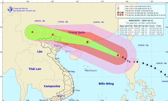 Bão Mangkhut vượt qua Philippines, chuẩn bị đổ bộ vào Trung Quốc