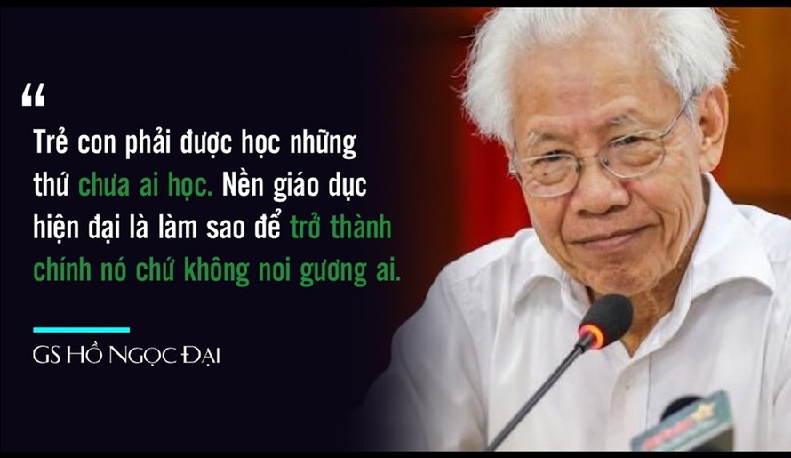 GS Hồ Ngọc Đại: 'Trong giáo dục không có kiểu phạt học trò tát nhau đến sưng má'