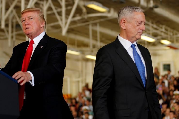 Bất đồng ý kiến với ông Trump, Bộ trưởng Quốc phòng Mattis tuyên bố nghỉ hưu