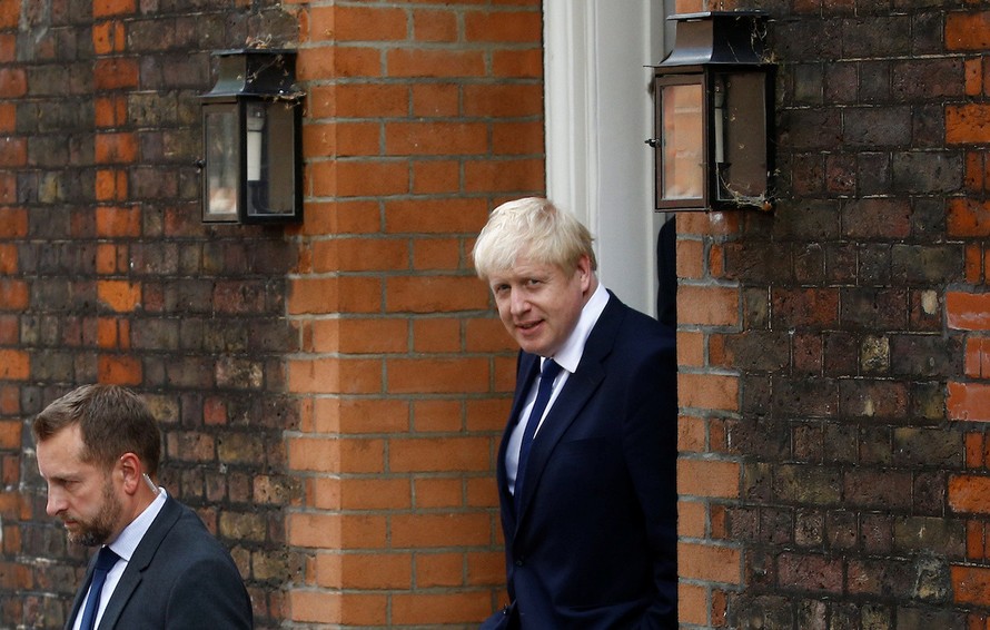 Cựu Ngoại trưởng Anh Boris Johnson. Ảnh: Reuters