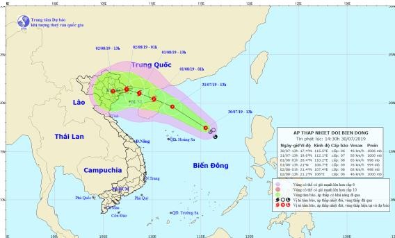 Chủ động ứng phó với ATNĐ trên Biển Đông