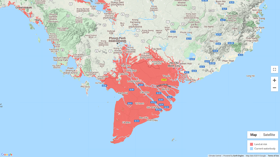 Thông tin 'TPHCM bị xóa sổ vào năm 2050' chưa đủ cơ sở khoa học