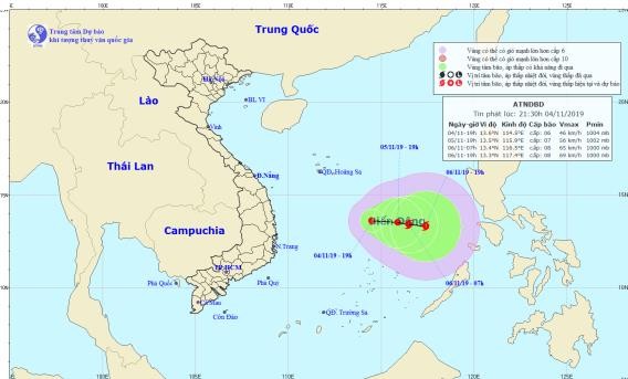 Xuất hiện ATNĐ trên Biển Đông