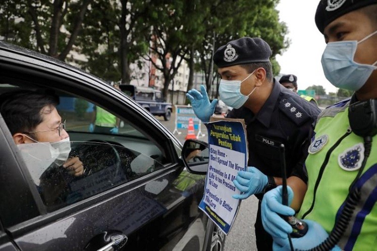 Malaysia gia hạn lệnh hạn chế di chuyển tới tháng 4