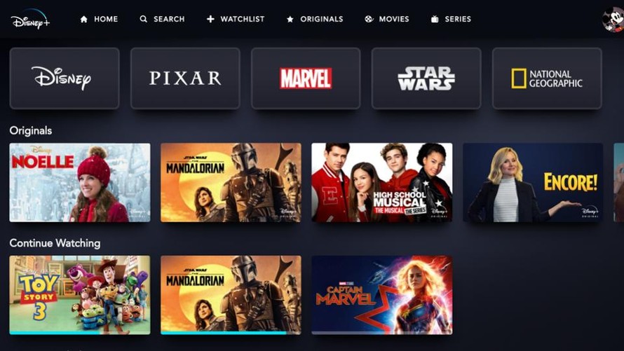 Disney + đạt mốc 50 triệu người dùng toàn cầu